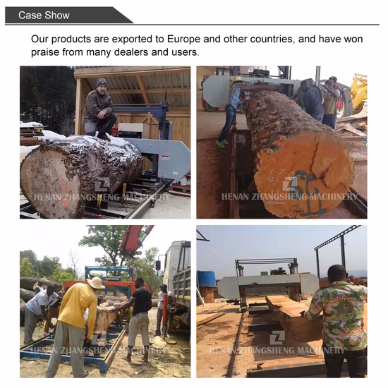 Новый дизайн, горизонтальная деревообрабатывающая ленточная пила, портативная цепная пила